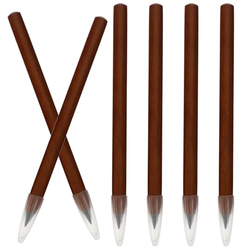 Homoyoyo 6 Stück für immer tintenlos Skizzierung Zeichnung ewige Stifte papierstift Holzbleistift Langlebiger Bleistift Dauerhafter Bleistift Stifte skizzieren Tragbare Malstifte Chocolate von Homoyoyo