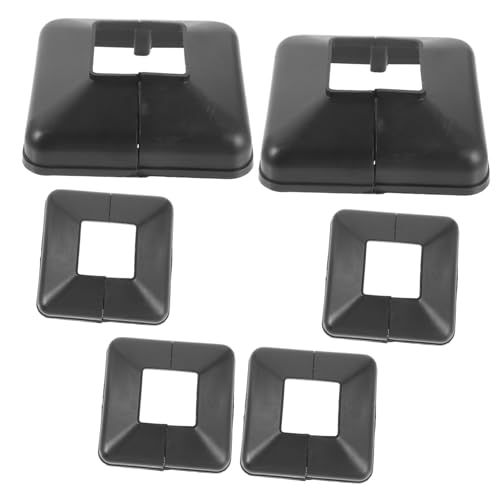 Homoyoyo 6Stücke Vinyl Pfostenkappen Für Quadratische Zaunpfosten Dekorative Pfostenverkleidung Mit Rutschfestem Design Langlebige Kunststoffkappen Für Modernen Look Homoyoyo 6Stücke Vinyl Pfostenkappen Für Quadratische Zaunpfosten Dekorative Pfostenverkleidung Mit Rutschfestem Design Langlebige Kunststoffkappen Für Modernen Look von Homoyoyo