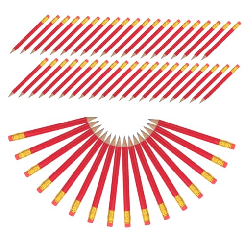 Homoyoyo 72Stücke Mini Halbstifte mit Radiergummi Sechseckige Golf Bleistifte Vorgespitzte Hb Bleistifte für Schule Büro Partys und Golf Rot Vielseitig Einsetzbar Homoyoyo 72Stücke Mini Halbstifte mit Radiergummi Sechseckige Golf Bleistifte Vorgespitzte Hb Bleistifte für Schule Büro Partys und Golf Rot Vielseitig Einsetzbar von Homoyoyo