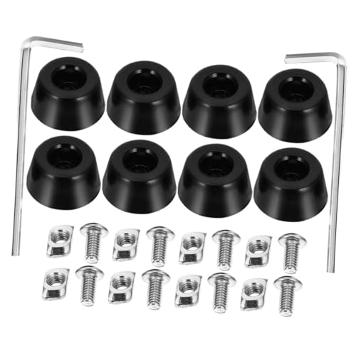Homoyoyo 8 Stück Stoßdämpfende Pads 3d-drucker-fußschutz Matten Unterstützung Isolator Maschinenfußauflage Slip Anti-vibration Druckerfußpolster Fußpolster Des Druckers Gummi Schwarz Homoyoyo 8 Stück Stoßdämpfende Pads 3d-drucker-fußschutz Matten Unterstützung Isolator Maschinenfußauflage Slip Anti-vibration Druckerfußpolster Fußpolster Des Druckers Gummi Schwarz von Homoyoyo