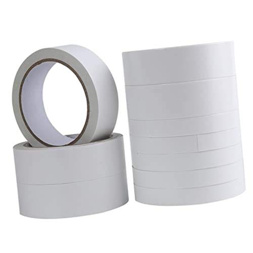 Homoyoyo 9Rollen Starkes Doppelseitiges Klebeband Transparentes DIY Klebeband für Home Office Handwerk Extra Klebkraft für Bastelarbeiten von Homoyoyo