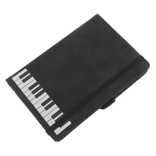 Homoyoyo A6 Music Composition Notebook Mit Klavier Design Pu Leder -cover -papier Für Journaling Note Zeichnen Für Musiker Studenten Büroarbeiter von Homoyoyo