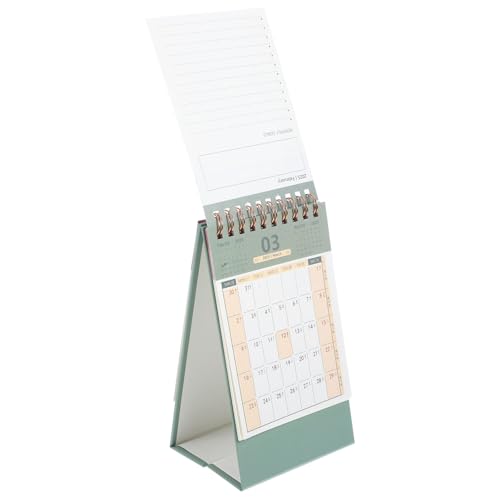 Homoyoyo Akademischer Tischkalender Monatskalender Im Minimalistischen Design Stehender Schreibtischkalender Für Büro Und Zuhause Zur Terminplanung von Homoyoyo