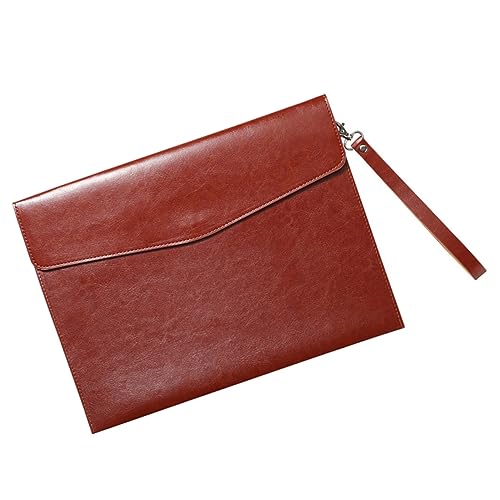 Homoyoyo Aktenpaket Wasserdichte Dokumententasche Ordner Organizer Dokumente Tragetasche Taschen Für Frauen Halter Frauen Taschen Wildleder Herren Reisetasche Schreibwaren Quittungen von Homoyoyo