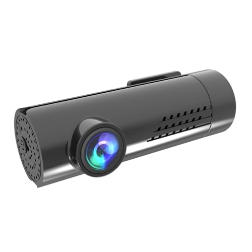Homoyoyo Auto dvr nachtsichtkamera Night Vision Camera Autokamera mit Mikrofon Auto Camera kameras WiFi Dashcam Dash Cam automatischer Fahrtenschreiber Auto Fahrtenschreiber Plastik Black von Homoyoyo