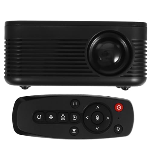 Homoyoyo Beamer Videoplayer Für Heimmedien Media-Player-ausrüstung Home-Entertainment-projektor Tragbarer Led-projektor Mini-led-projektor Mini-projektor Heimkino Miniatur T20 Plastik von Homoyoyo