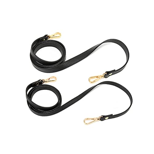 Homoyoyo Breiter Schultergurt Im Muster Aus Hochwertigem Rindsleder Für Handtaschen Schulterriemen Für Damen Nicht Verstellbar Breit Farbe Schwarz von Homoyoyo