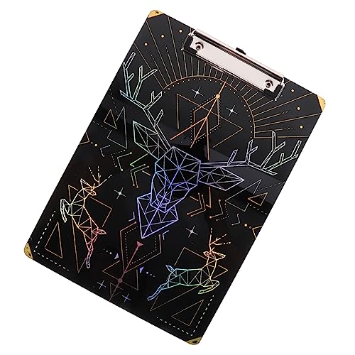 Homoyoyo Buchboardordner Multifunktions-Klemmbrett Papier Klemmbretter Doppelclip des Zwischenablettungsordners mit Büro-Schreibtafel Schreiben von Pad Clip Board Büroklammer Acryl Schwarz Homoyoyo Buchboardordner Multifunktions-Klemmbrett Papier Klemmbretter Doppelclip des Zwischenablettungsordners mit Büro-Schreibtafel Schreiben von Pad Clip Board Büroklammer Acryl Schwarz von Homoyoyo