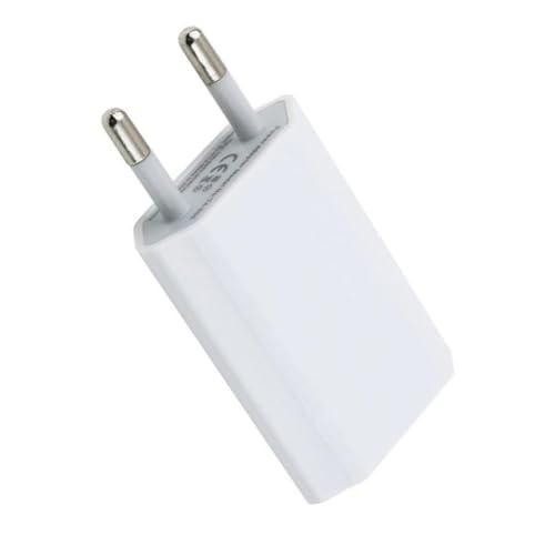 Homoyoyo USB-Ladegerät 5V/1A Weiß, USB-Ladeadapter–Stecker,Handyladegerät Charger tragbares Ladegerät Wandladegerät Netzteil Telefon für Handy, Smartwatch,Kopfhörer, Armband,Kinder-Tablets Homoyoyo USB-Ladegerät 5V/1A Weiß, USB-Ladeadapter–Stecker,Handyladegerät Charger tragbares Ladegerät Wandladegerät Netzteil Telefon für Handy, Smartwatch,Kopfhörer, Armband,Kinder-Tablets von Homoyoyo