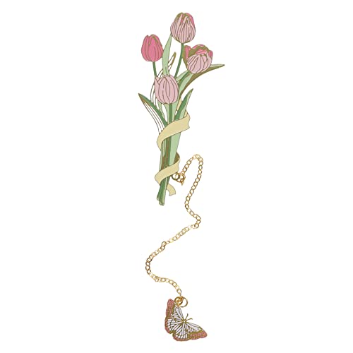 Homoyoyo Dekoratives Lesezeichen Aus Metall Mit Blumenmotiv Exquisite Hohlige Seitenmarkierung Für Zuhause Büro Und von Homoyoyo