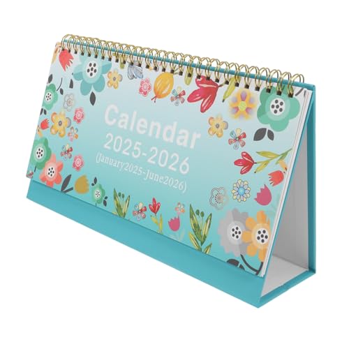 Homoyoyo Desktop-Kalender filigraner Tischkalender Standkalender Mini Monat Kalenderplaner kleiner Kalender Kalenderschreibtisch Klassenzimmerkalender Tischkalender stehend Eisen Blau Homoyoyo Desktop-Kalender filigraner Tischkalender Standkalender Mini Monat Kalenderplaner kleiner Kalender Kalenderschreibtisch Klassenzimmerkalender Tischkalender stehend Eisen Blau von Homoyoyo