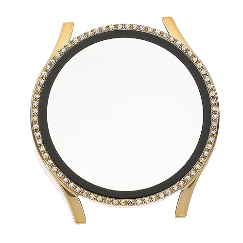 Homoyoyo Exquisite Uhrenschutz Für Watch Eleganter Diamantbesetzter Uhrenrahmen Aus PC Mit Gehärtetem Schützend Goldfarbe Homoyoyo Exquisite Uhrenschutz Für Watch Eleganter Diamantbesetzter Uhrenrahmen Aus PC Mit Gehärtetem Schützend Goldfarbe von Homoyoyo