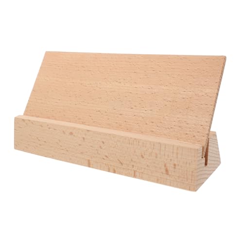 Homoyoyo Holz Kalender Kartenhalter Für Notizen Und Fotos Dekorativer Holzständer Für Schreibtisch Home Lang Memo Clip Für Karten Und Memos von Homoyoyo
