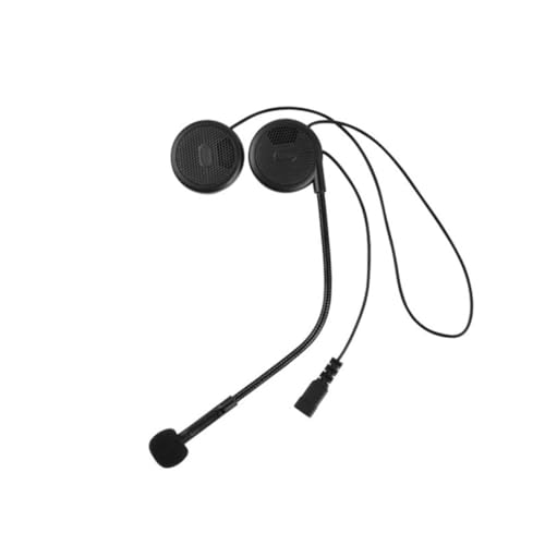 Homoyoyo Kabelloser Kopfhörer Mit Mikrofon HiFi Stereo Langlebig Für Motorradtouren Freizeit Schwarz von Homoyoyo