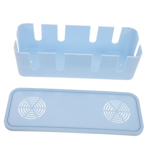 Homoyoyo Kabelspeicherbox Netzkabelverwaltungsbox Kabel Versteckkiste Keeper Container Desktop Stationerie Stationerie -speicherbox Für USB -kabelstrecke Streifen von Homoyoyo
