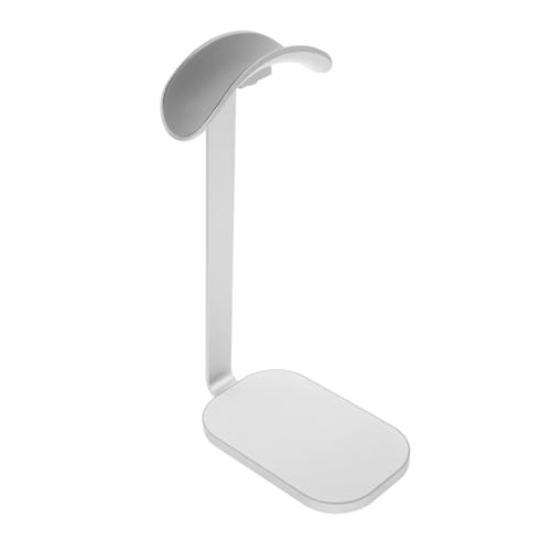 Homoyoyo Kopfhörer-aufhänger Schreibtisch Aufhänger Für Headset-ständer Stand Verdrahtet Headset-Display-Halter Headset-Halter Gaming-Headset-ständer Kopfhörerständer Gestell Kieselgel Weiß von Homoyoyo