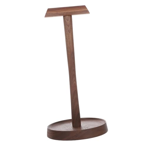 Homoyoyo Kopfhörerständer Aus Massivholz Stand Aufhänger Für Headset-ständer Desktop-kopfhörerständer Halter Ohr Desktop-kopfhöreraufhänger Steht Gaming-ständer Kopfhörer-aufhänger Coffee von Homoyoyo