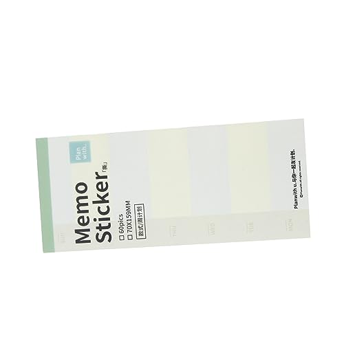 Homoyoyo Kreatives Planungs Memo Pad Mit Farbigen Index Registerkarten Für Schule Büro Und Zuhause Teiliges Zur Effektiven Seitenmarkierung Und Organisation von Homoyoyo