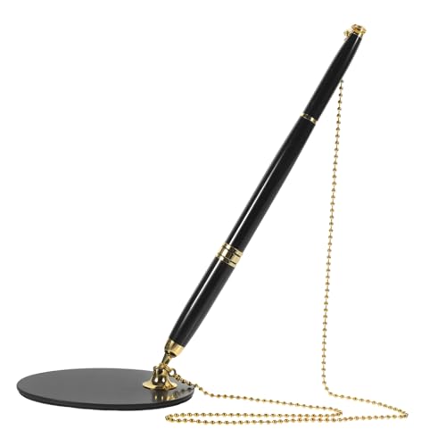 Homoyoyo Multifunktionaler Schreibstift Für Büro Schwarzer Eleganter Stift Mit Goldenen Akzenten Für Unterschriften Gästebücher Und Professionelle Anwendungen von Homoyoyo
