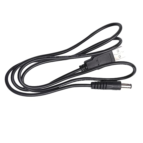 Homoyoyo 1 M Langes Schwarzes USB-dc-Kabel Auf USB-ladekabel Netzteilkabel Für Elektronik von Homoyoyo