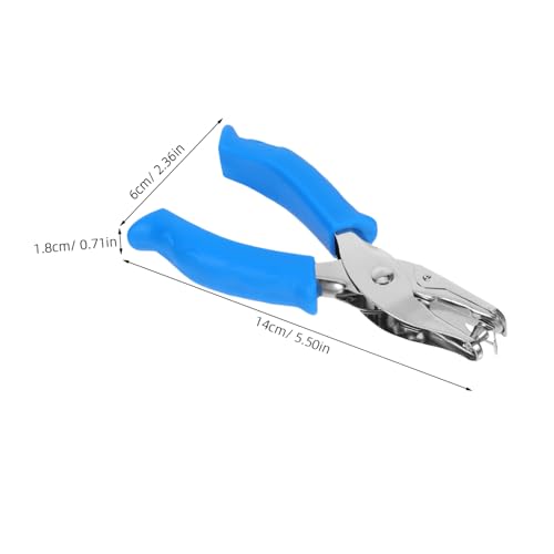 Homoyoyo Office -Dokument Puncher Locher für kleiner Locher Mini-Papierlocher Haushaltsplaner Puncher Multifunktions-Kartenstanzer Locher einzeln Kreisschlag PVC Blue Homoyoyo Office -Dokument Puncher Locher für kleiner Locher Mini-Papierlocher Haushaltsplaner Puncher Multifunktions-Kartenstanzer Locher einzeln Kreisschlag PVC Blue von Homoyoyo