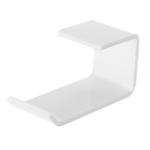 Homoyoyo Pc Kopfhörerständer Kopfhörerhalterständer Kopfhörerhalter Ständer Rack Kopfhörerhaken Für Den Schreibtisch Headset-Halter Aufbewahrungsregal Für Kopfhörer Weiß Acryl von Homoyoyo