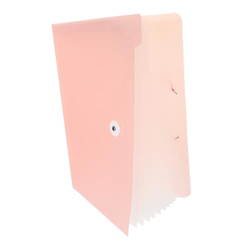 Homoyoyo Quittungsaufbewahrungshalter Büroordner Akkordeon Folio Dokumenten Organizer Multi Work Ordner Stapelbar Transparenter Ordner Organizer Mit Griff Papier Organizer Ordner von Homoyoyo