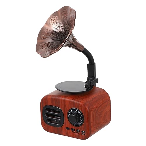 Homoyoyo Retro Phonograph Stereo Lautsprecher Lautsprecher Mit Karten Slot Vintage Holzoptik Tragbarer Lautsprecher Für Musikliebhaber Drahtloser Lautsprecher Homoyoyo Retro Phonograph Stereo Lautsprecher Lautsprecher Mit Karten Slot Vintage Holzoptik Tragbarer Lautsprecher Für Musikliebhaber Drahtloser Lautsprecher von Homoyoyo