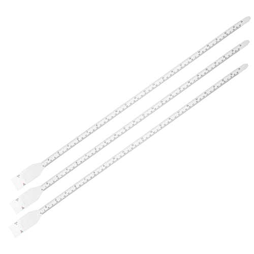 Homoyoyo Satz Kopfumfang Kleinkind -Maßband für Armumfang Messband Weißes Messband für bastelsets für werkzeug Kopf-Arm-Maßband 60 cm 24 Zoll Maßband von Homoyoyo