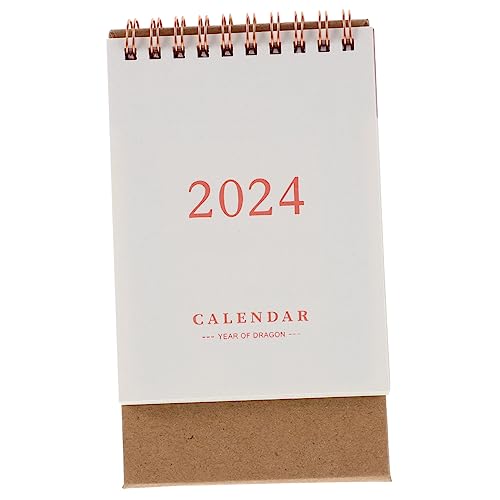 Homoyoyo Schreibtischkalender Aufstellkalender Für Büro Und Zuhause Flip Kalender Mit Countdown Funktion Dekorativer Tischkalender Elegantem Design Praktische von Homoyoyo