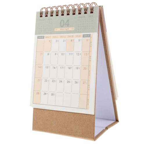 Homoyoyo Schreibtischkalender Tischkalender Mit Stabiler Bindung Dekorativer Countdown Funktion Für Büro Und Zuhause Vielseitige Planungs Und Organisationshilfe von Homoyoyo