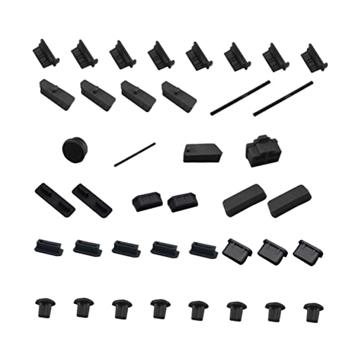 Homoyoyo Schutzmaske 40St Motherboard-Staubschutz Staubstopfen Filterabdeckung Port- Computer-Motherboards Hauptplatine Anti-Staub-Abdeckung Anti-Staub- Rechner Stecker von Homoyoyo