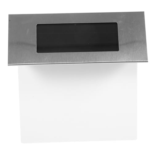 Homoyoyo Solar Hausnummer Licht Wetterfestes Design Beleuchtung für Einfache Sichtbarkeit Außenlicht für Hausnummern Einfache Installation von Homoyoyo