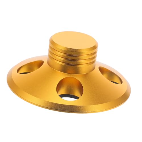 Homoyoyo Stabilisator Aus Aluminiumlegierung Vinyl Gewicht Vibrationen Für Audioqualität Elegantes Design Für Turntable von Homoyoyo