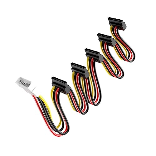 Homoyoyo Stromumwandlungsleitung Kabel Zur Stromversorgung Kabel Für Strom Stromrichterkabel Festplatten Netzteil Netzkabel Der Festplatte Stromkabel Tauschen Hdd Netzteil Verzinntes Kupfer von Homoyoyo