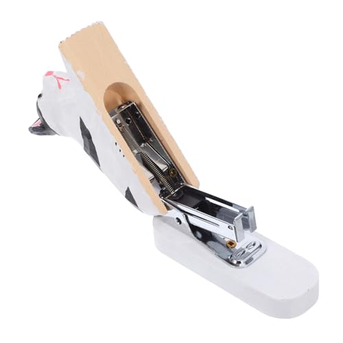 Homoyoyo Tierhefter aus Holz Tischhefter Tierhandwerk Holzformen Mini -Hefter Mini Hefter wiederverwendbarer Papierhefter Hefter für Schreibtisch Hefter Handtacker Metall Weiß Homoyoyo Tierhefter aus Holz Tischhefter Tierhandwerk Holzformen Mini -Hefter Mini Hefter wiederverwendbarer Papierhefter Hefter für Schreibtisch Hefter Handtacker Metall Weiß von Homoyoyo