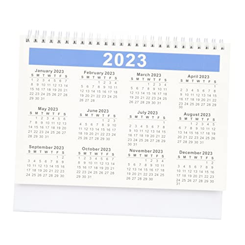 Homoyoyo Tischkalender Englischer Druckkalender Für Büro Und Zuhause Kreatives Design Robustes Für Notizen Und Planung Und Funktional von Homoyoyo