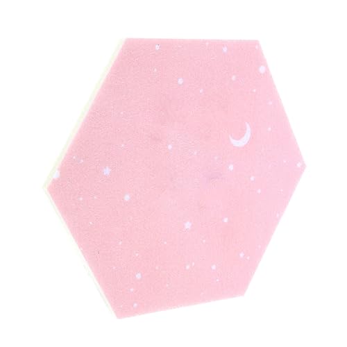 Homoyoyo Wandaufkleber Aus Filz Klein Für Planke Selbstklebende Filztafel Sechskant-filz-pinnwand Dekoration Stoff Filzbrett Pinnwand Sechseck Hexagon Gefühlt Ästhetisch Filzplatte Rosa von Homoyoyo