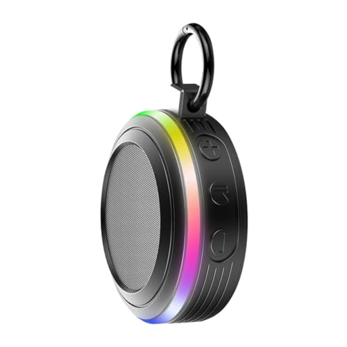 Homoyoyo Wasserdichter Lautsprecher Dusche Kabelloser Tragbarer Außenlautsprecher Mini Lautsprecher Wiederaufladbarer Audio Lautsprecher Reiselautsprecher Stereo Sound Lautsprecher von Homoyoyo