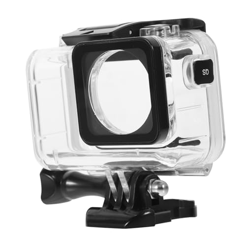 Homoyoyo Wasserdichtes Gehäuse Für Osmo Action Unterwasser Kameraabdeckung Schützendes Gehäuse Aus Hochtransparentem Material Leicht Tragbar Für Unterwasserfotografie von Homoyoyo