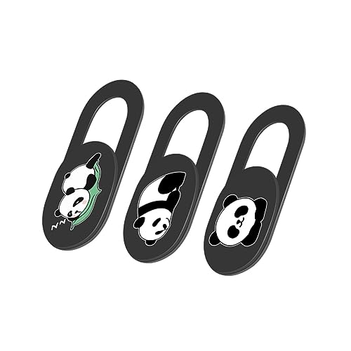 Homoyoyo Webcam-Abdeckung 3er-Pack – Selbstklebende Kamera Schutz Für Laptop Tablet Und Handy Ideal Für Datenschutz Und Privatsphäre Schwarz von Homoyoyo