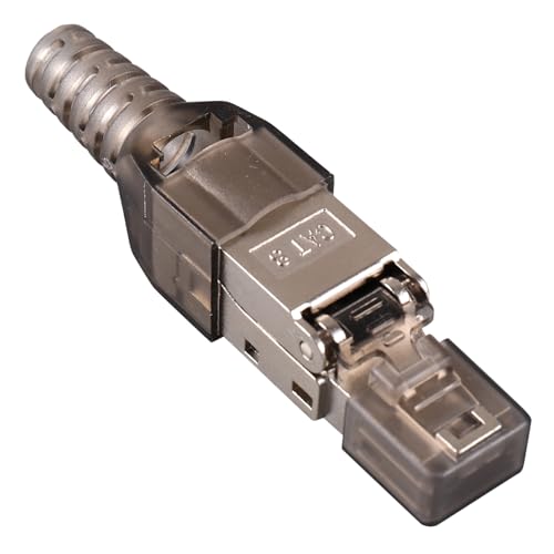 Homoyoyo Werkzeugloser Netzwerkstecker Geschirmt Kompatibel mit Cata für Laptop Router Einfache Installation ohne Werkzeug Zuverlässige Homoyoyo Werkzeugloser Netzwerkstecker Geschirmt Kompatibel mit Cata für Laptop Router Einfache Installation ohne Werkzeug Zuverlässige von Homoyoyo