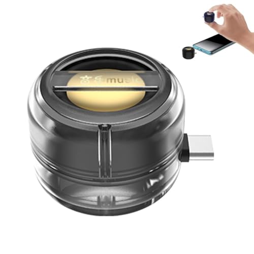Tragbarer 5-Fach-Lautsprecherverstärker – Plug & Play for Musik/Anrufe, Praktischer Lautsprecher Mit 3,5 Mm Und Typ C, Mini-Handy-Soundverstärker for Smartphone, Tablet, Notebook Tragbarer 5-Fach-Lautsprecherverstärker – Plug & Play for Musik/Anrufe, Praktischer Lautsprecher Mit 3,5 Mm Und Typ C, Mini-Handy-Soundverstärker for Smartphone, Tablet, Notebook von Homtrator