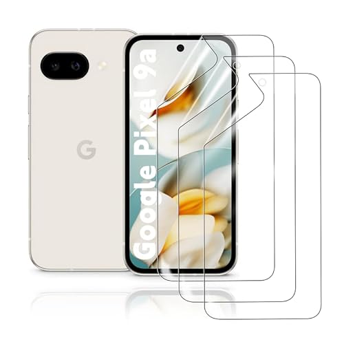HonJenSeoa Hydrogel Displayschutzfolie für Google Pixel 9a, 3 Stück TPU Hydrogel Folie Schutzfolie, FaceID kompatibe, Kratzfest Keine Blasen Hochempfindliche HonJenSeoa Hydrogel Displayschutzfolie für Google Pixel 9a, 3 Stück TPU Hydrogel Folie Schutzfolie, FaceID kompatibe, Kratzfest Keine Blasen Hochempfindliche von HonJenSeoa