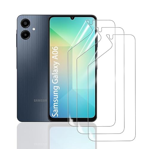 HonJenSeoa Hydrogel Displayschutzfolie für Samsung Galaxy A06, 3 Stück TPU Hydrogel Folie Schutzfolie, FaceID kompatibe, Kratzfest Keine Blasen Hochempfindliche HonJenSeoa Hydrogel Displayschutzfolie für Samsung Galaxy A06, 3 Stück TPU Hydrogel Folie Schutzfolie, FaceID kompatibe, Kratzfest Keine Blasen Hochempfindliche von HonJenSeoa