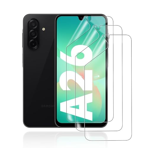 HonJenSeoa Hydrogel Displayschutzfolie für Samsung Galaxy A26, 3 Stück TPU Hydrogel Folie Schutzfolie, FaceID kompatibe, Kratzfest Keine Blasen Hochempfindliche HonJenSeoa Hydrogel Displayschutzfolie für Samsung Galaxy A26, 3 Stück TPU Hydrogel Folie Schutzfolie, FaceID kompatibe, Kratzfest Keine Blasen Hochempfindliche von HonJenSeoa