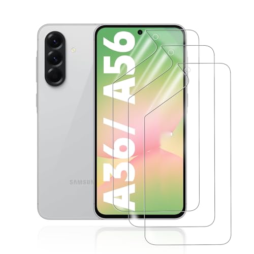 HonJenSeoa Hydrogel Displayschutzfolie für Samsung Galaxy A36/ A56, 3 Stück TPU Hydrogel Folie Schutzfolie, FaceID kompatibe, Kratzfest Keine Blasen Hochempfindliche HonJenSeoa Hydrogel Displayschutzfolie für Samsung Galaxy A36/ A56, 3 Stück TPU Hydrogel Folie Schutzfolie, FaceID kompatibe, Kratzfest Keine Blasen Hochempfindliche von HonJenSeoa