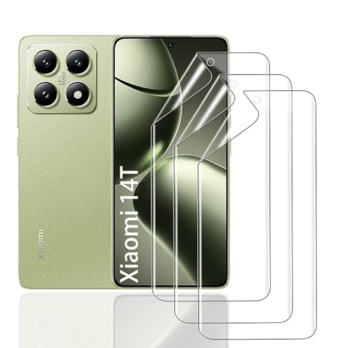HonJenSeoa Hydrogel Displayschutzfolie für Xiaomi 14T, 3 Stück TPU Hydrogel Folie Schutzfolie, FaceID kompatibe, Kratzfest Keine Blasen Hochempfindliche HonJenSeoa Hydrogel Displayschutzfolie für Xiaomi 14T, 3 Stück TPU Hydrogel Folie Schutzfolie, FaceID kompatibe, Kratzfest Keine Blasen Hochempfindliche von HonJenSeoa