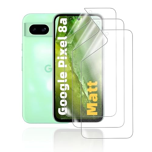 HonJenSeoa Matt Hydrogel Folie für Google Pixel 8a, 3 Stück Entspiegelte Displayschutzfolie TPU Schutzfolie, Stoß-Kratzfest TPU, Anti-Fingerabdruck HonJenSeoa Matt Hydrogel Folie für Google Pixel 8a, 3 Stück Entspiegelte Displayschutzfolie TPU Schutzfolie, Stoß-Kratzfest TPU, Anti-Fingerabdruck von HonJenSeoa
