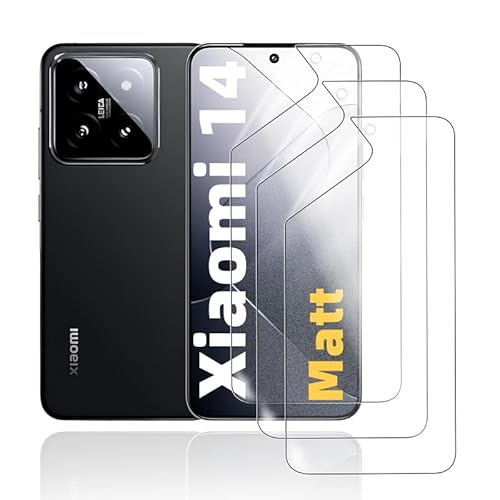 HonJenSeoa Matt Hydrogel Folie für Xiaomi 14, 3 Stück Entspiegelte Displayschutzfolie TPU Schutzfolie, Stoß-Kratzfest TPU, Anti-Fingerabdruck HonJenSeoa Matt Hydrogel Folie für Xiaomi 14, 3 Stück Entspiegelte Displayschutzfolie TPU Schutzfolie, Stoß-Kratzfest TPU, Anti-Fingerabdruck von HonJenSeoa